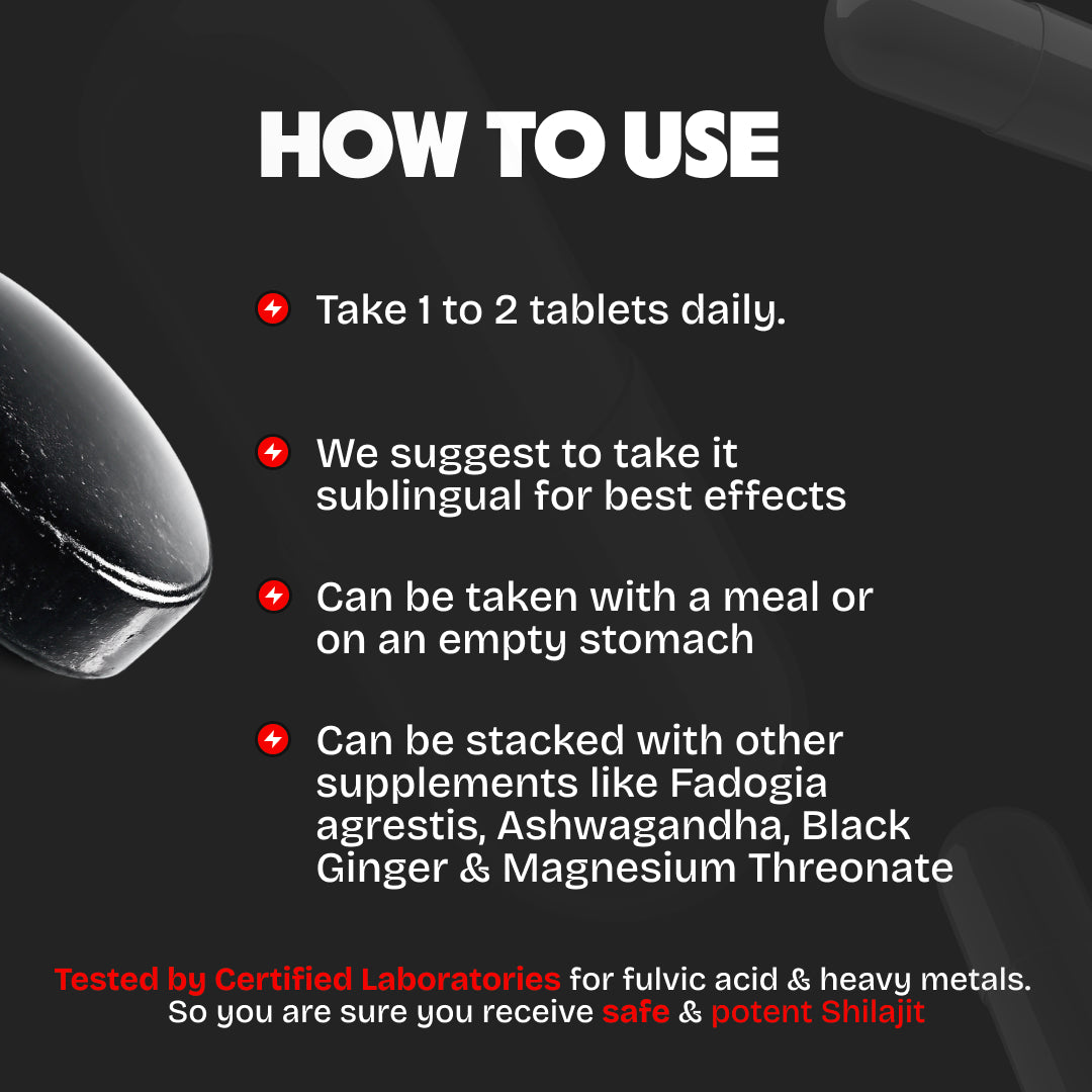 Shilajit Tablets