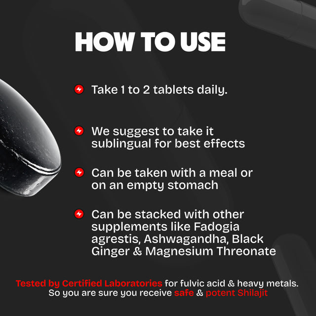 Shilajit Tablets